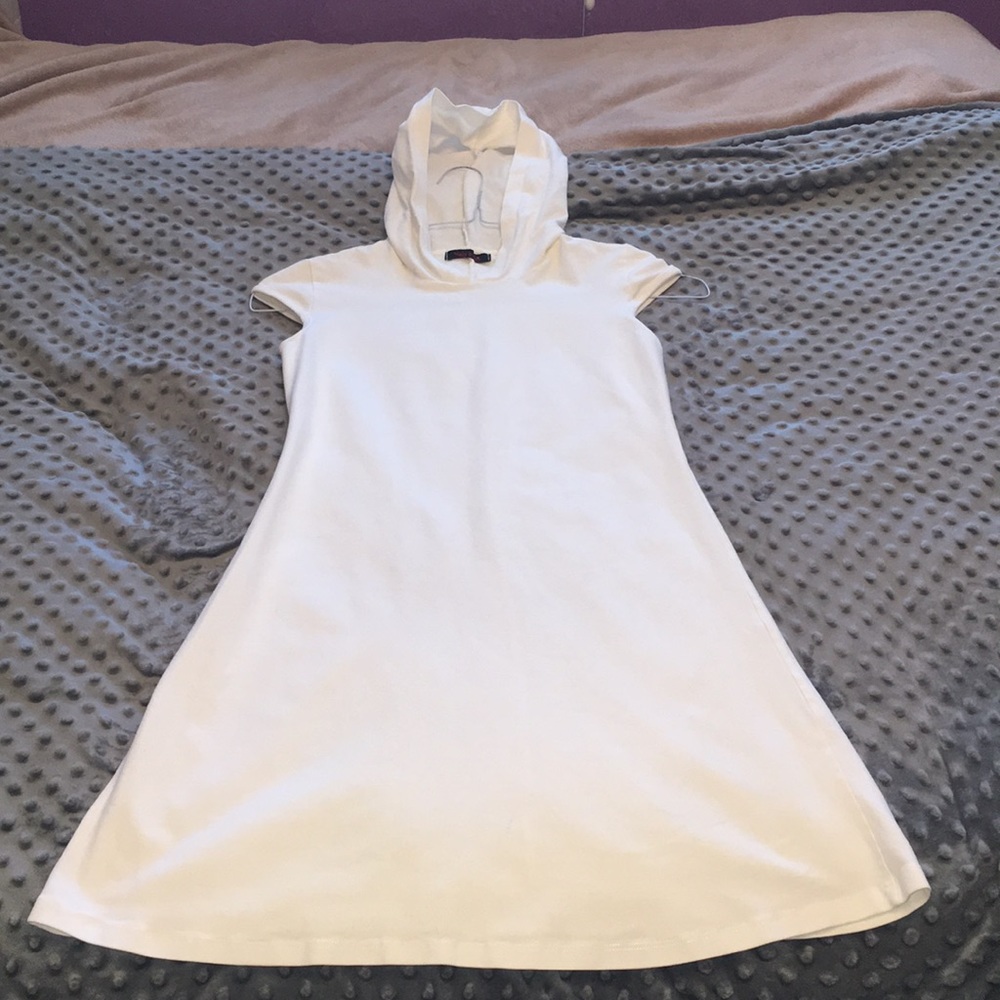 white dress cover up